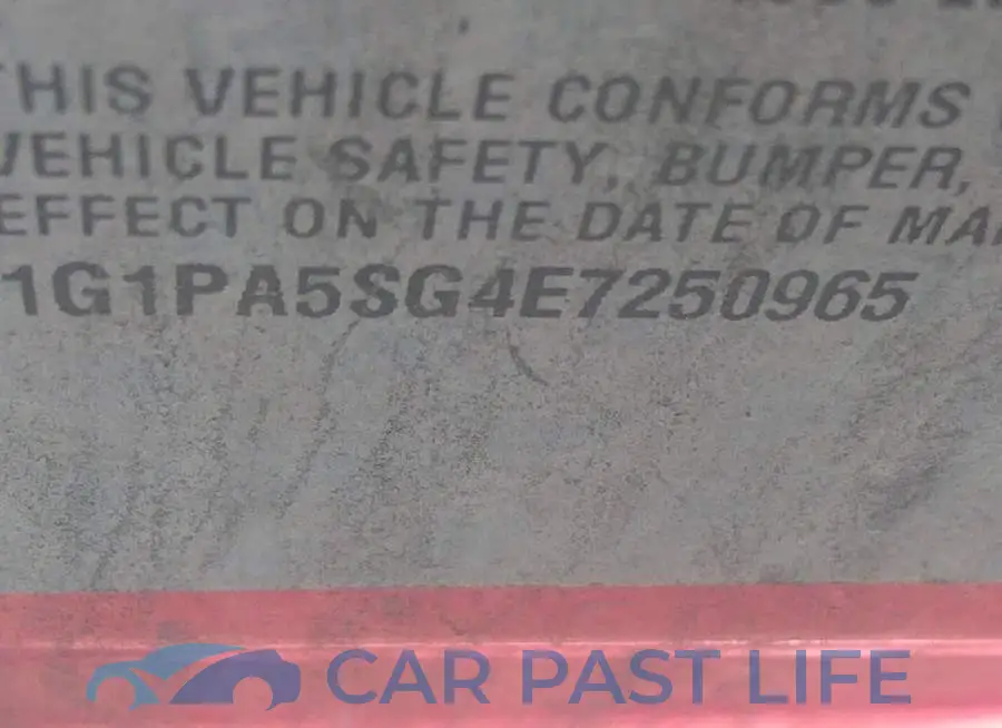 1G1PA5SG4E7250965# 9