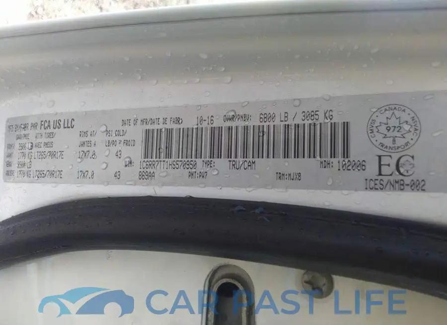 1C6RR7TT1HS570950# 9