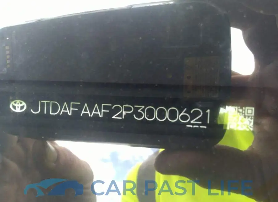 JTDAFAAF2P3000621# 9