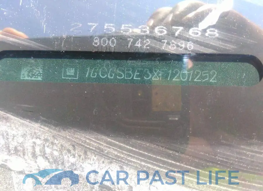 1GCGSBE38F1201252# 9