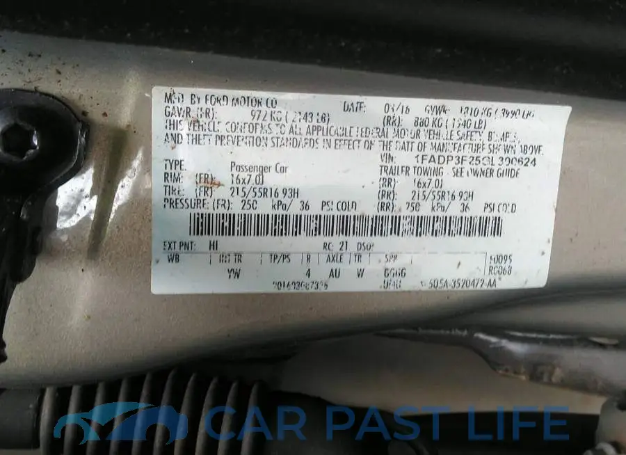 1FADP3F25GL300624# 9