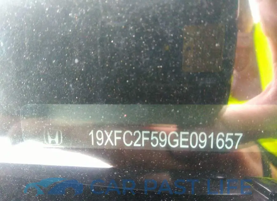 19XFC2F59GE091657# 9