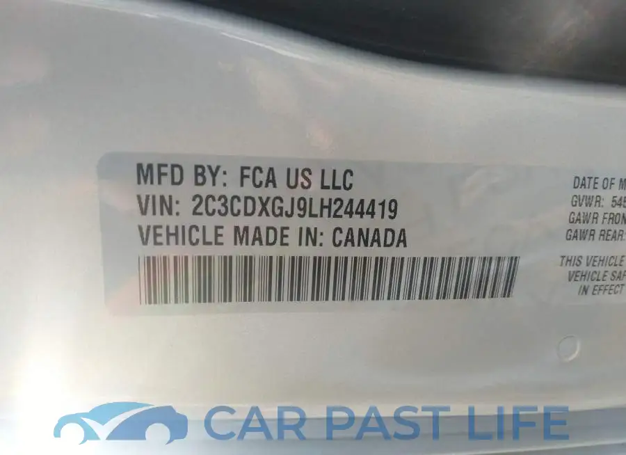 2C3CDXGJ9LH244419# 9