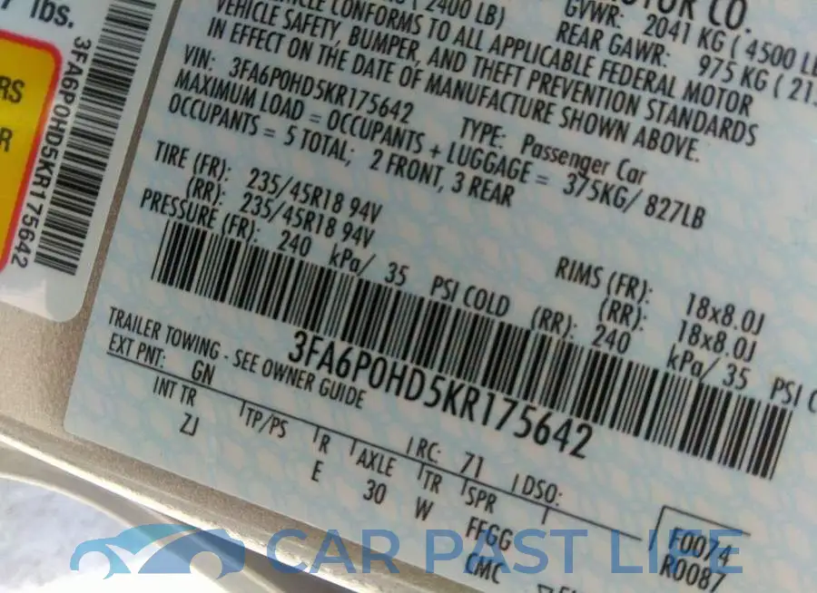 3FA6P0HD5KR175642# 9
