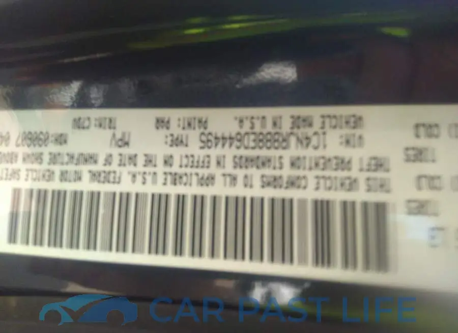 1C4NJRBB8ED644495# 9