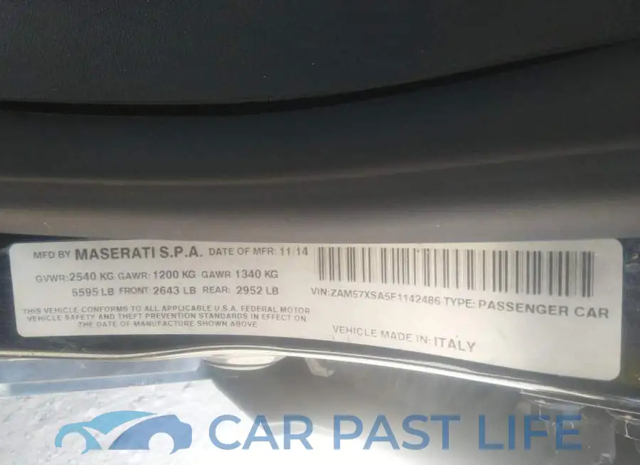 ZAM57XSA5F1142486# 9