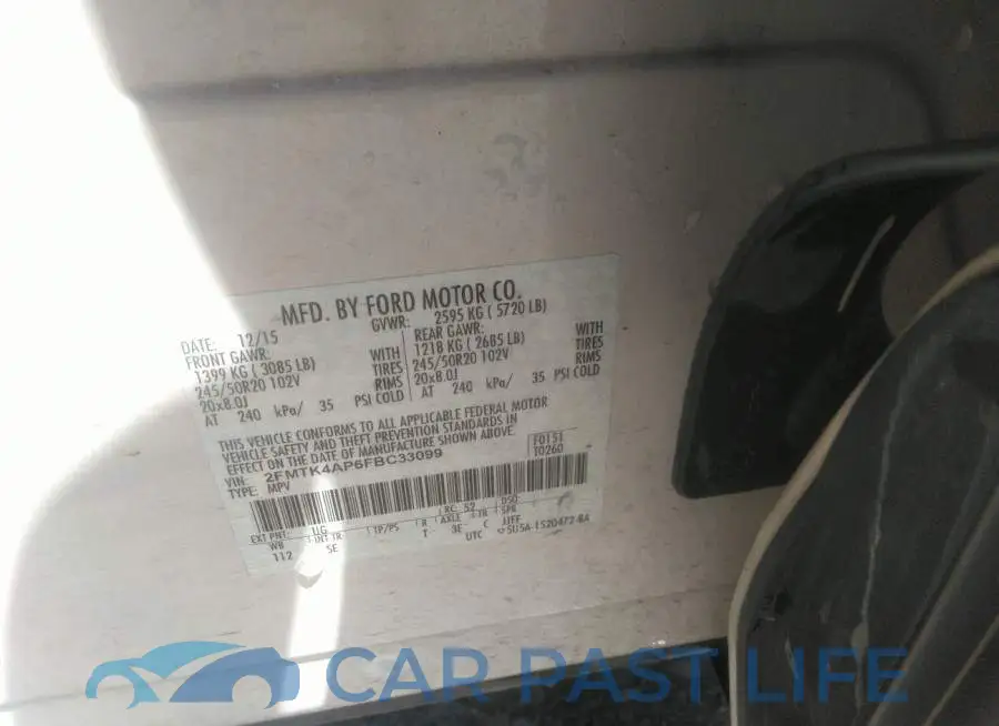2FMTK4AP6FBC33099# 9
