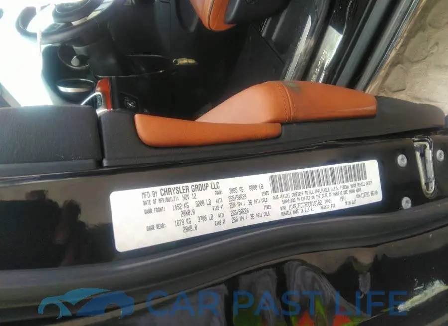 1C4RJFCT2DC615182# 9