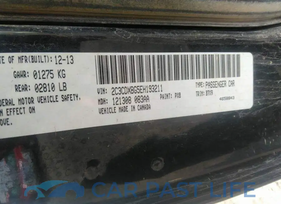 2C3CDXBG5EH193211# 9