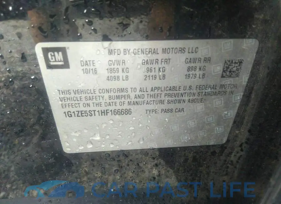 1G1ZE5ST1HF166686# 9