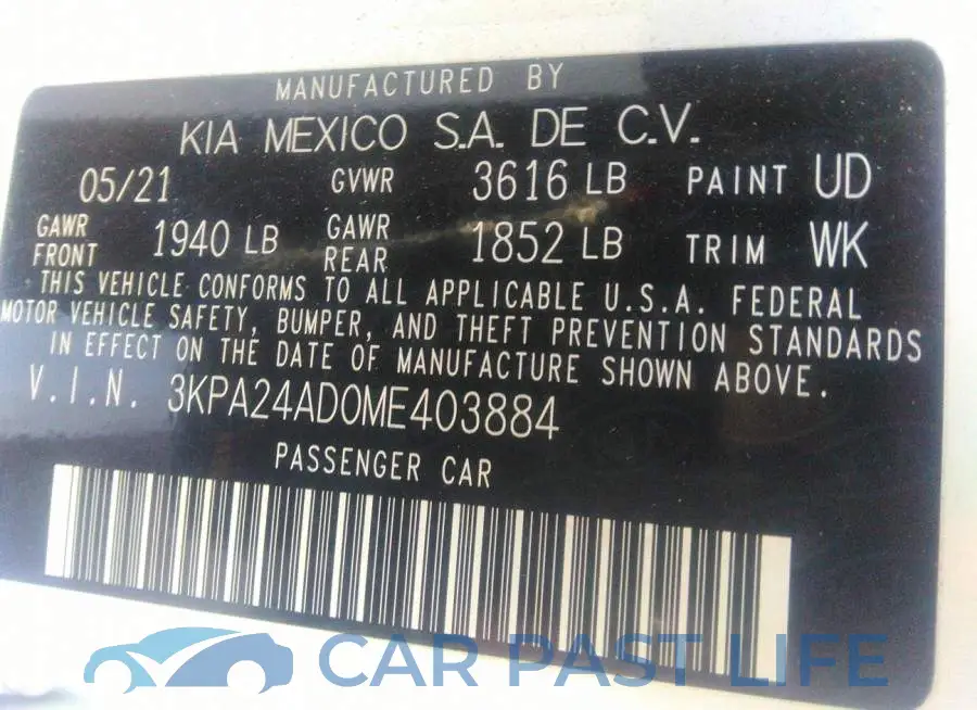 3KPA24AD0ME403884# 9