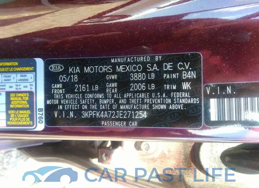 3KPFK4A72JE271254# 9