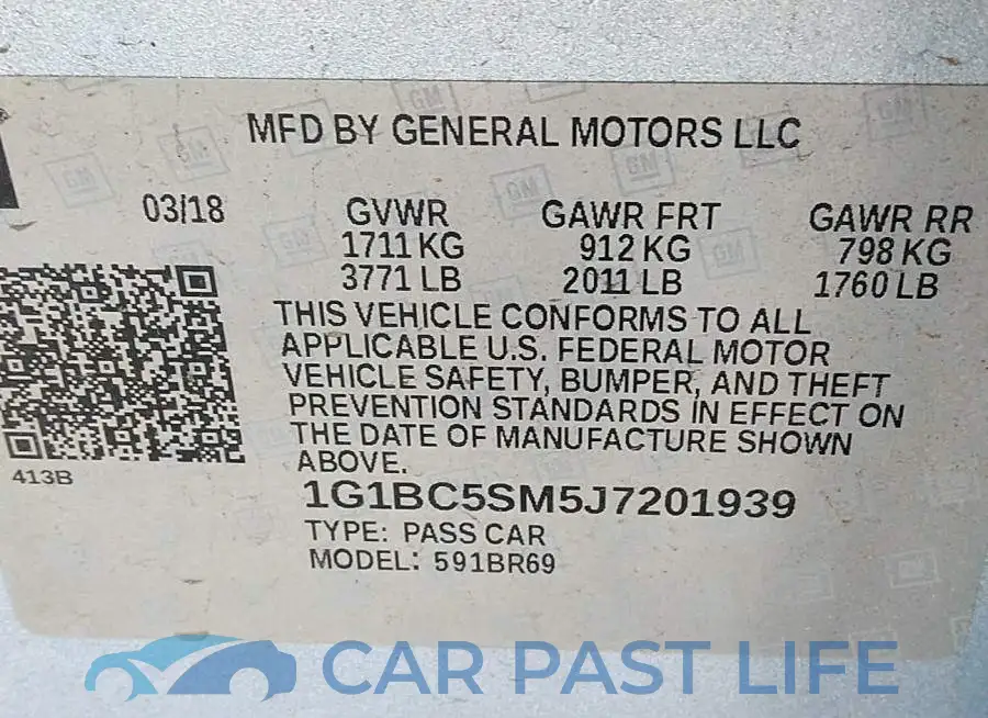 1G1BC5SM5J7201939# 9