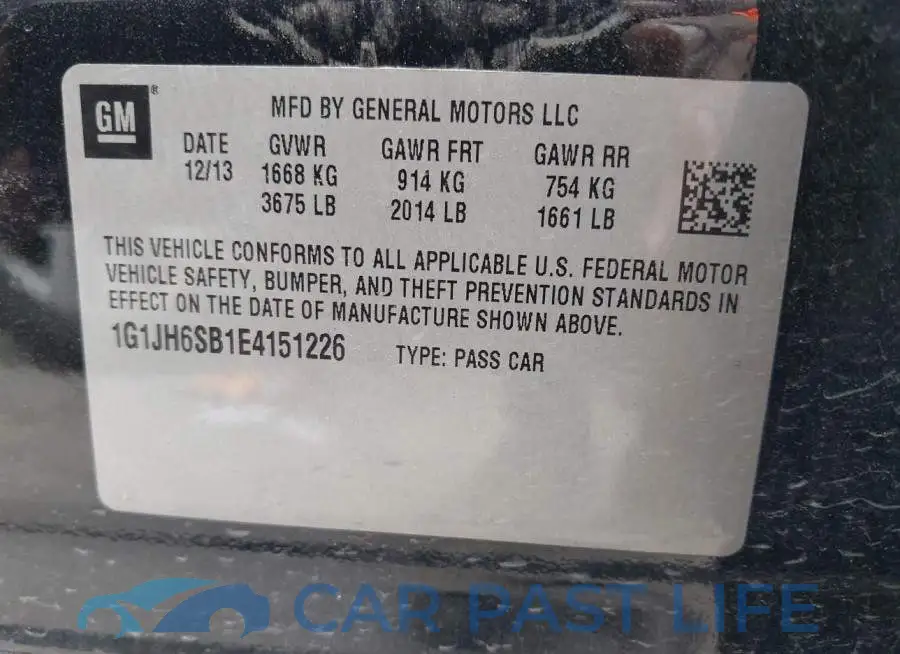 1G1JH6SB1E4151226# 9
