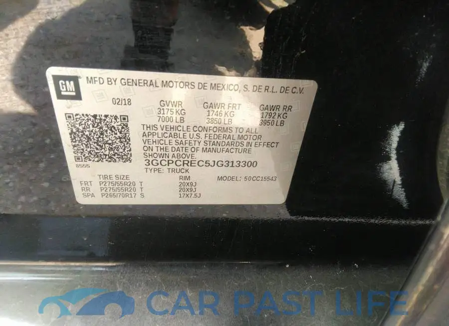 3GCPCREC5JG313300# 9
