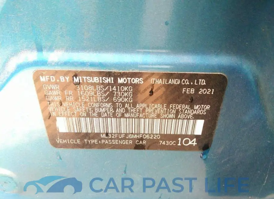ML32FUFJ6MHF06220# 9
