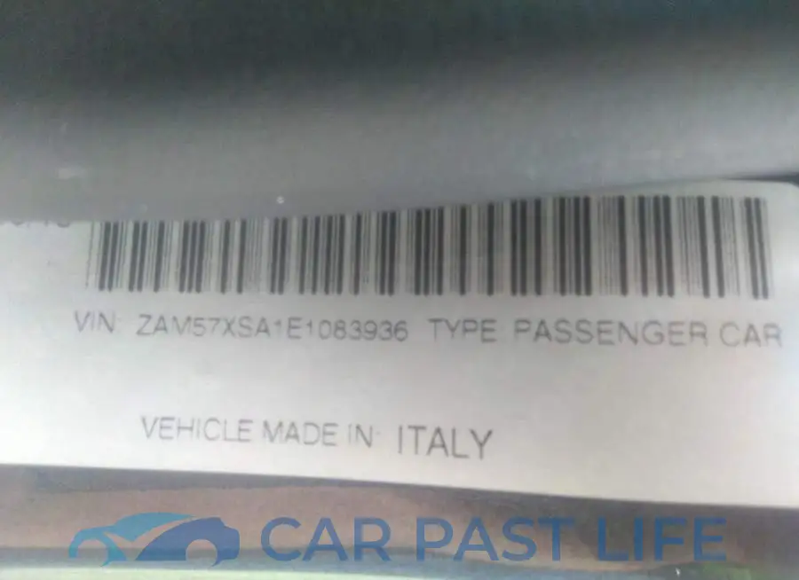 ZAM57XSA1E1083936# 9