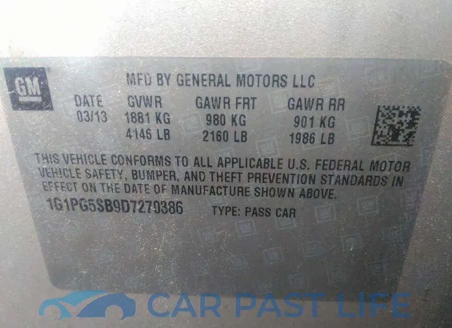 1G1PG5SB9D7270386# 9