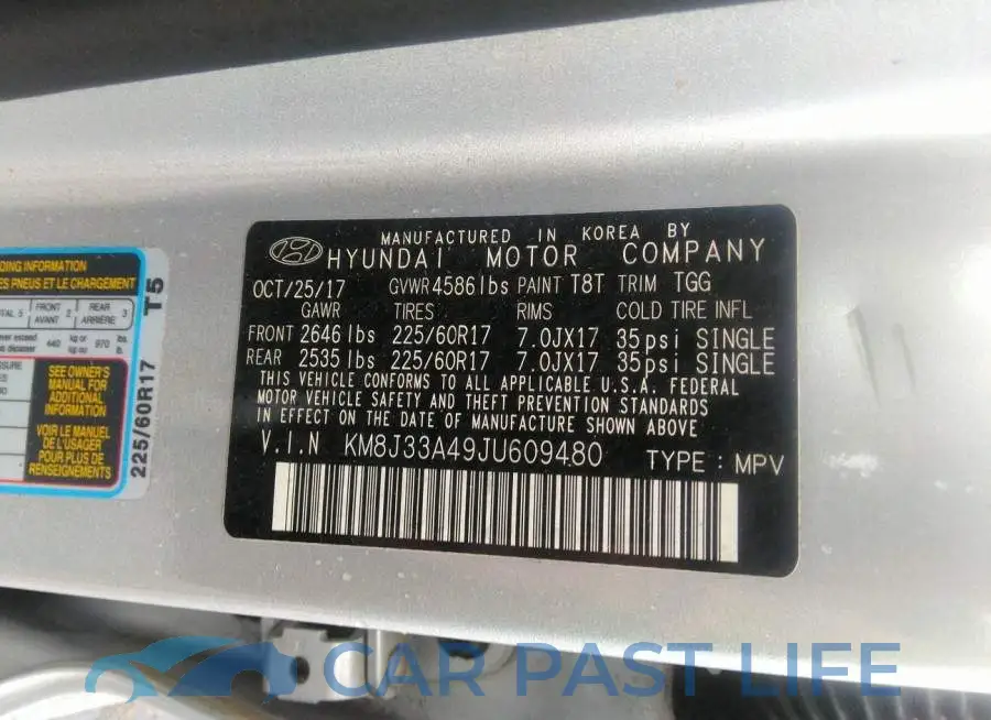 KM8J33A49JU609480# 9