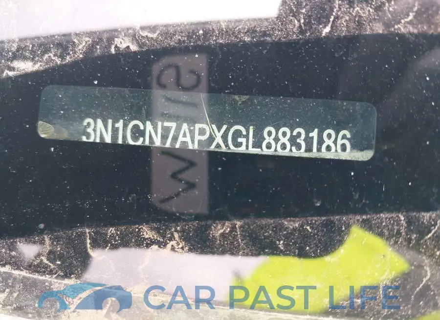 3N1CN7APXGL883186# 9