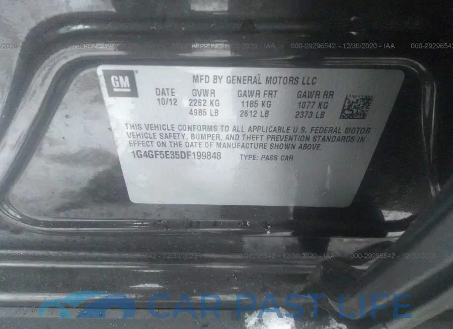 1G4GF5E35DF199848# 9