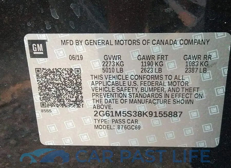 2G61M5S38K9155887# 9