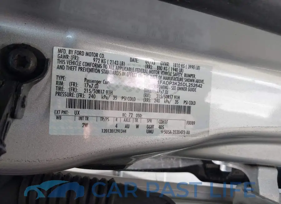 1FADP3K25DL252642# 9