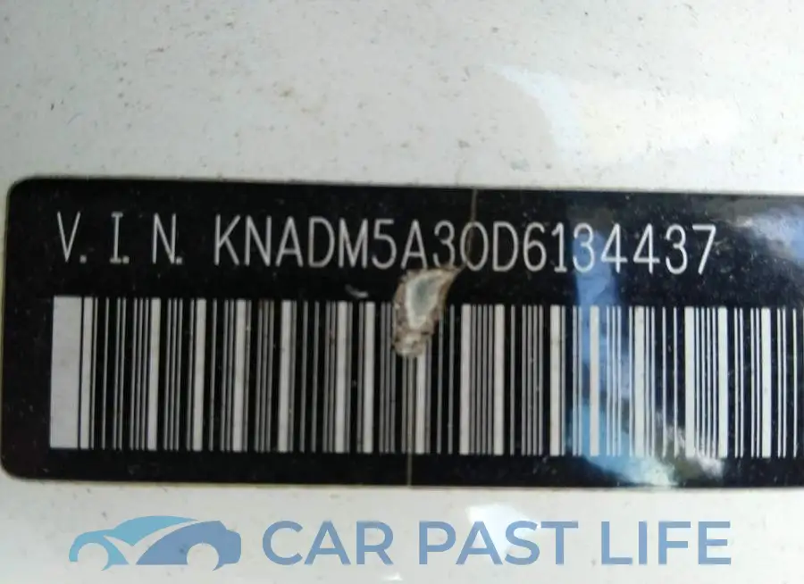 KNADM5A30D6134437# 9