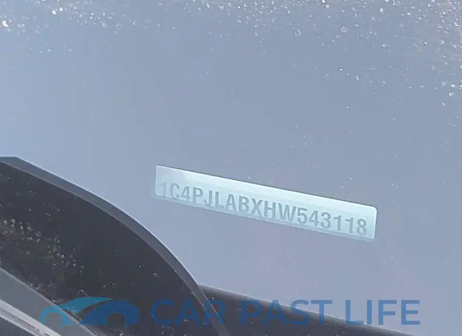 1C4PJLABXHW543118# 9