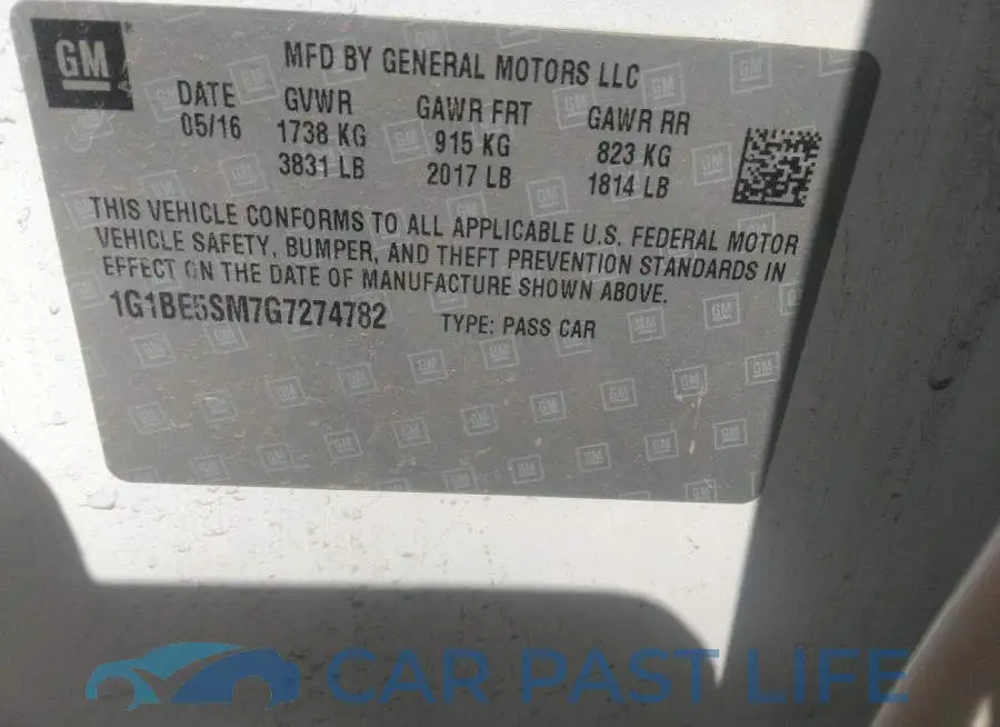 1G1BE5SM7G7274782# 9