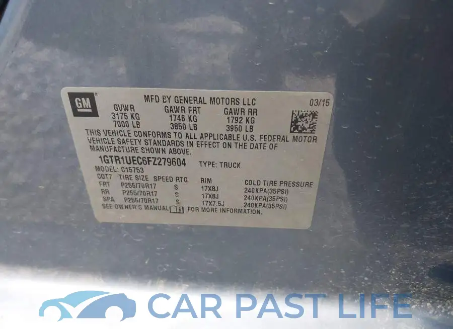 1GTR1UEC6FZ279604# 9