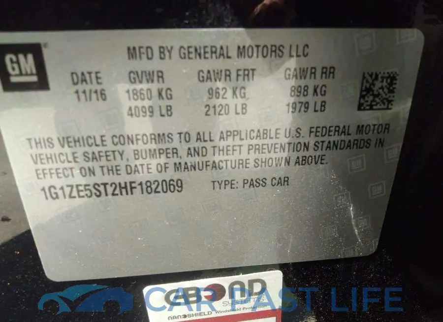 1G1ZE5ST2HF182069# 9
