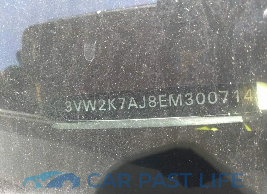 3VW2K7AJ8EM300714# 9