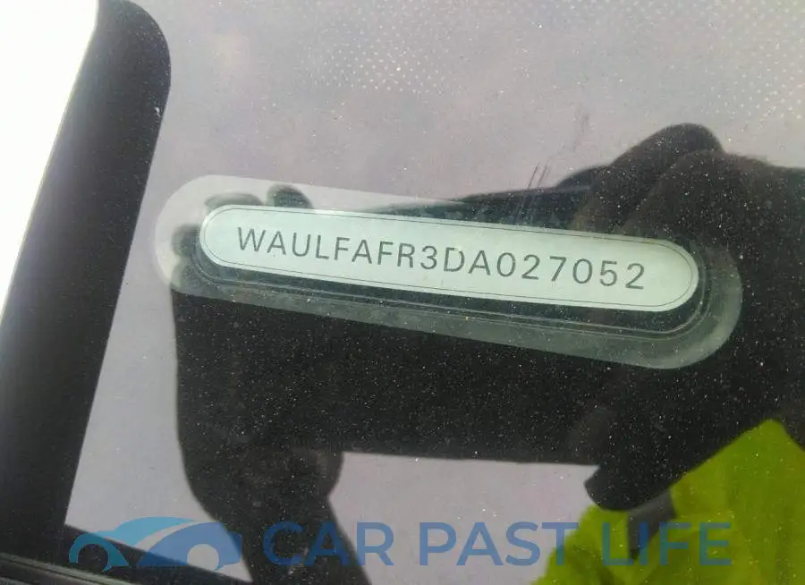 WAULFAFR3DA027052# 9