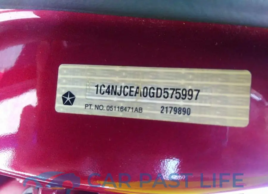 1C4NJCEA0GD575997# 9