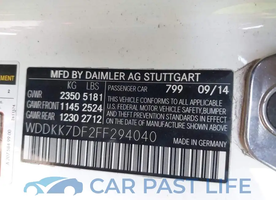 WDDKK7DF2FF294040# 9