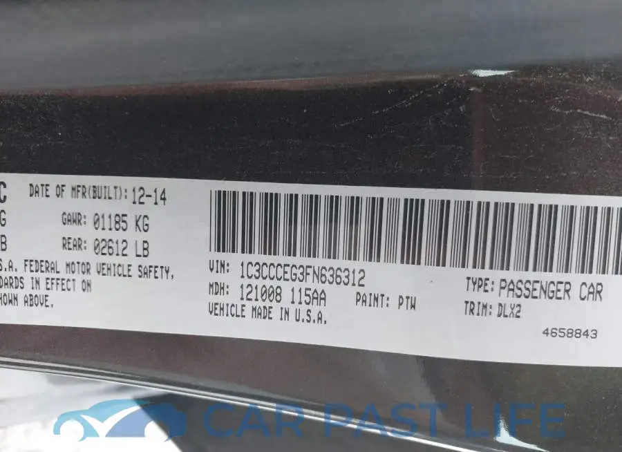 1C3CCCEG3FN636312# 9