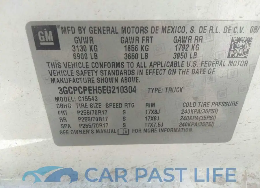 3GCPCPEH5EG210304# 9