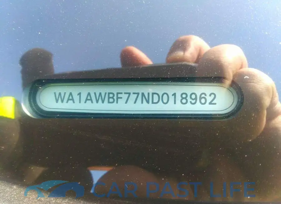 WA1AWBF77ND018962# 9