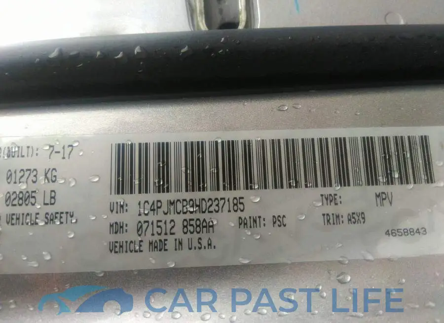 1C4PJMCB9HD237185# 9