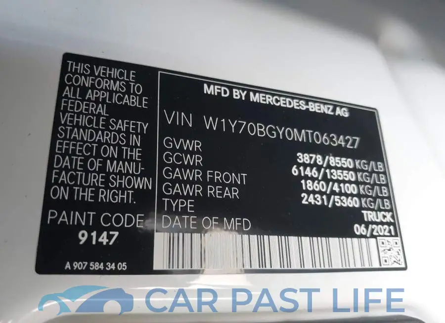 W1Y70BGY0MT063427# 9
