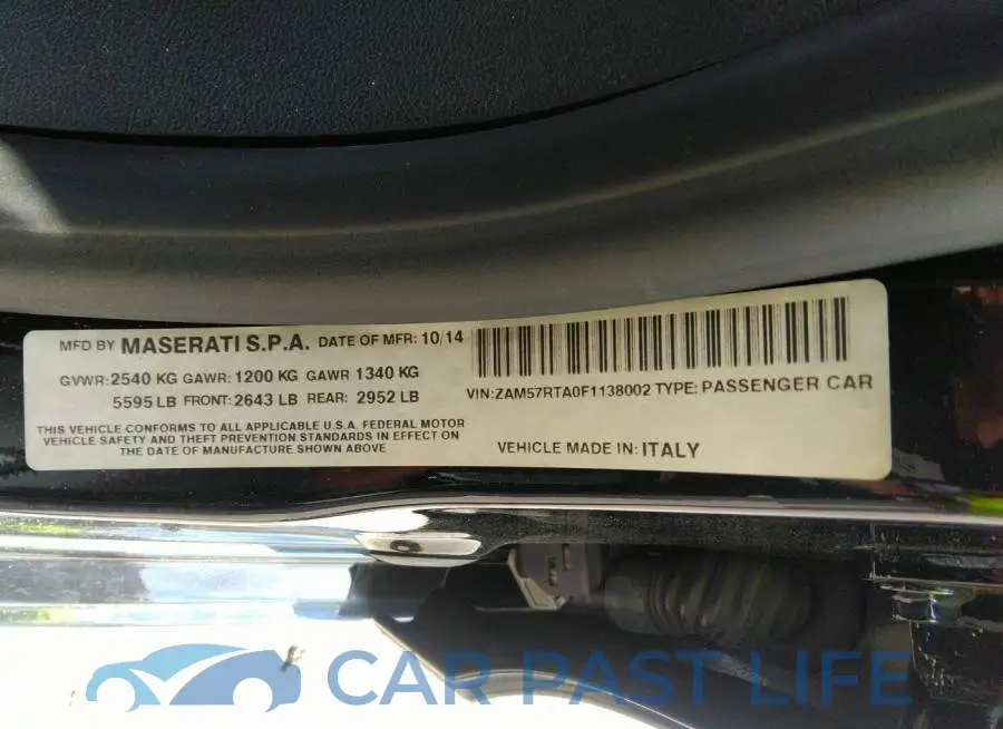 ZAM57RTA0F1138002# 9
