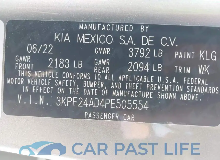 3KPF24AD4PE505554# 9