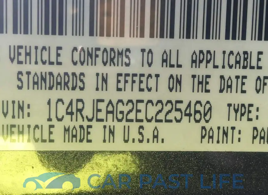 1C4RJEAG2EC225460# 9