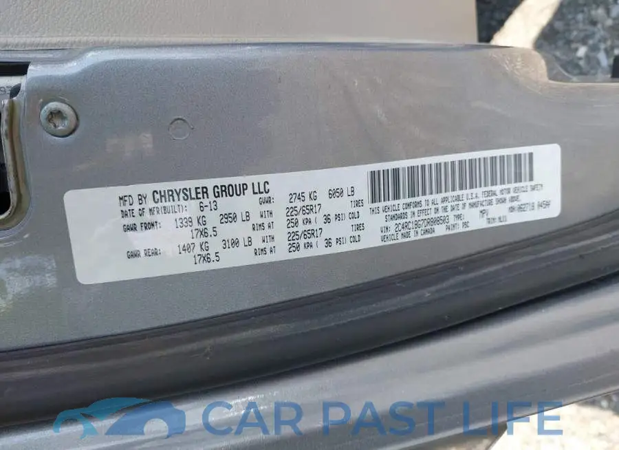 2C4RC1BG7DR808503# 9