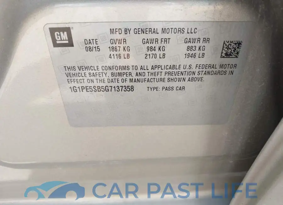 1G1PE5SB5G7137358# 9