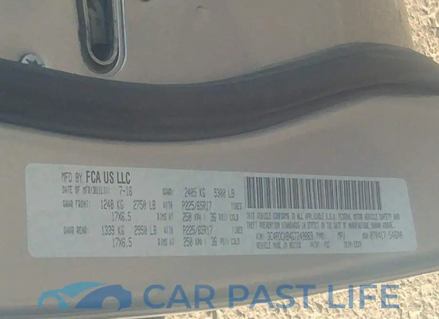 3C4PDCAB4GT249869# 9