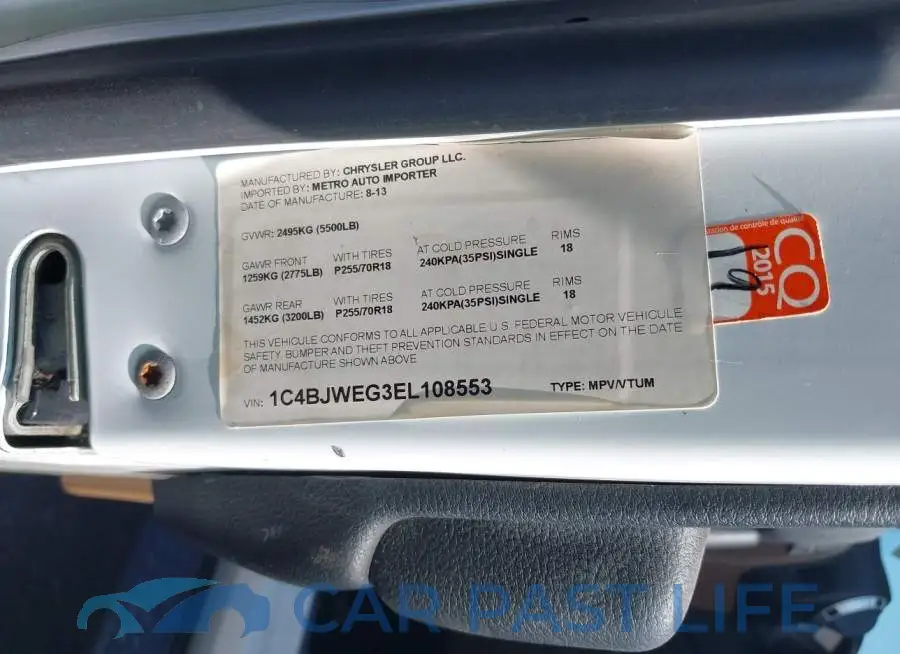 1C4BJWEG3EL108553# 9