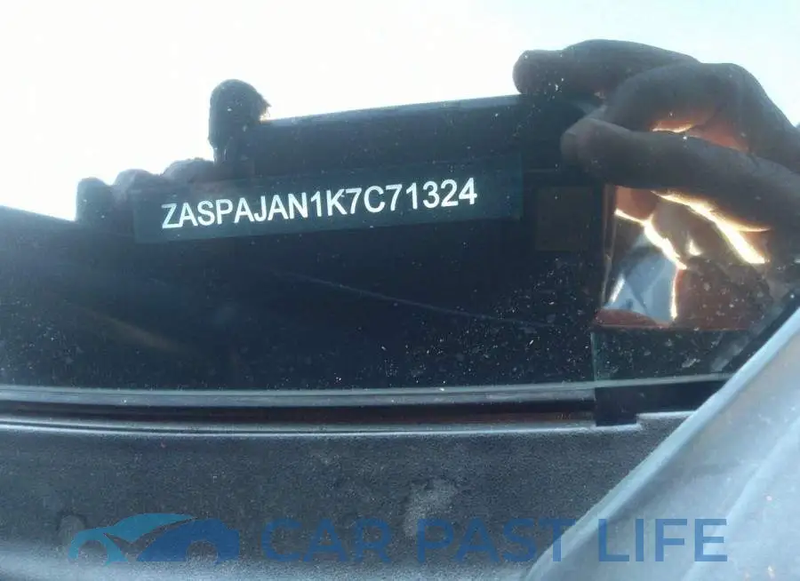 ZASPAJAN1K7C71324# 9