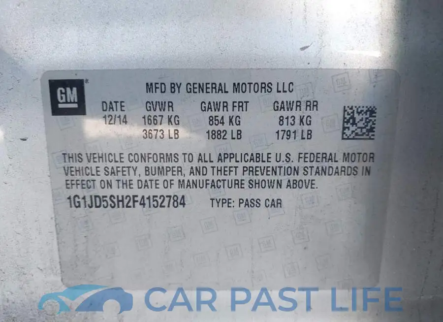 1G1JD5SH2F4152784# 9